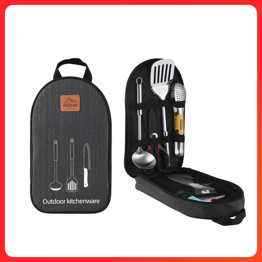Picnic Bag with BBQ Cooking Set
