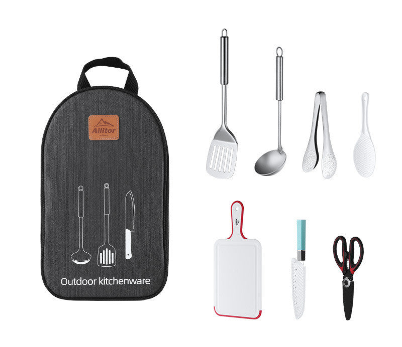 Picnic Bag with BBQ Cooking Set