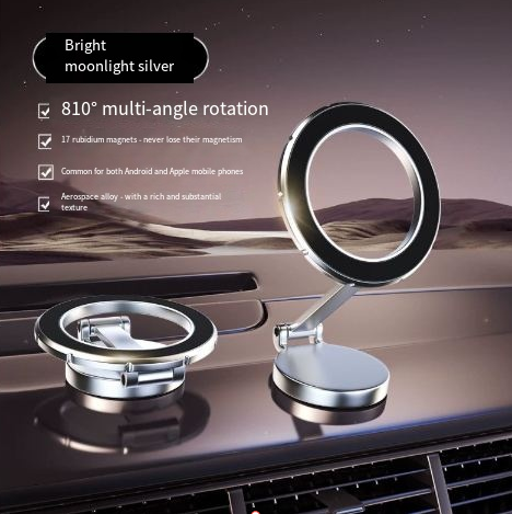 Foldable Magnetic Car Phone Mount