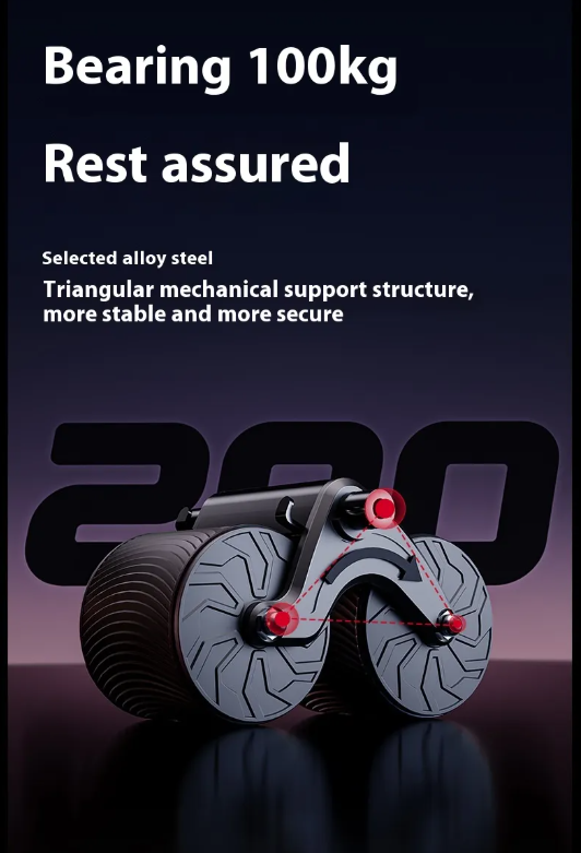 Auto-Return Ab Roller Wheel