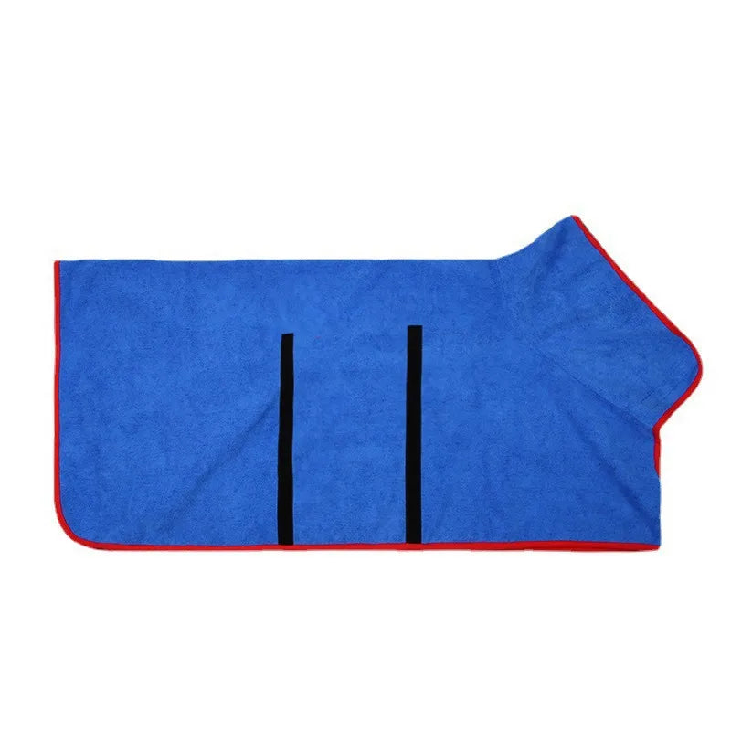 Fast-Dry Pet Bathrobe Towel