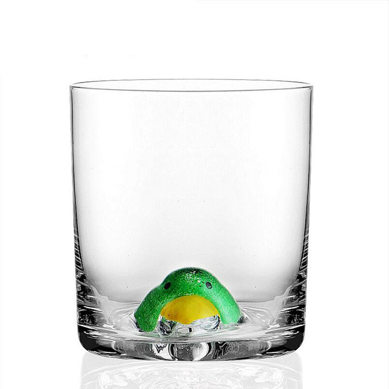 Animal Bear Glass Cup, Creative Animal Design